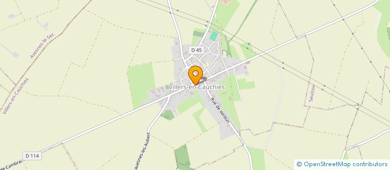 localisation de l'entreprise COMMUNE DE VILLERS EN CAUCHIES à VILLERS-EN-CAUCHIES