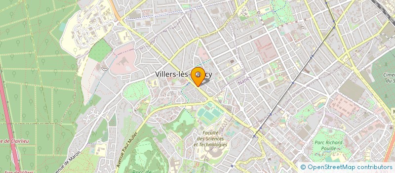 localisation de l'entreprise COMMUNE DE VILLERS LES NANCY à VILLERS-LES-NANCY