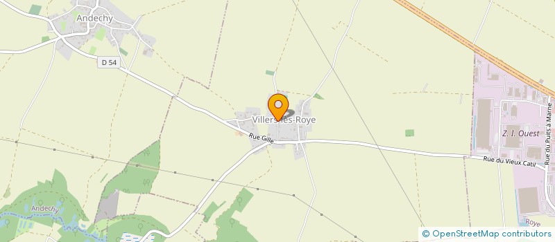 localisation de l'entreprise COMMUNE DE VILLERS LES ROYE  VILLERS-LES-ROYE