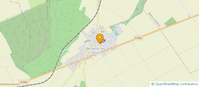 localisation de l'entreprise COMMUNE DE VILLESENEUX  VILLESENEUX