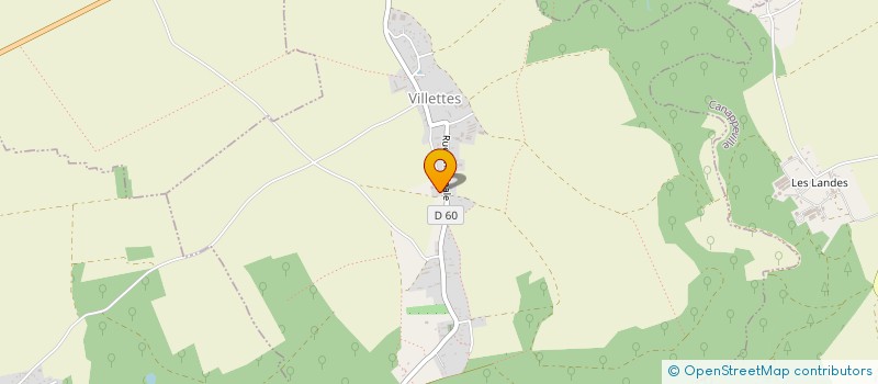 localisation de l'entreprise COMMUNE DE VILLETTES  VILLETTES