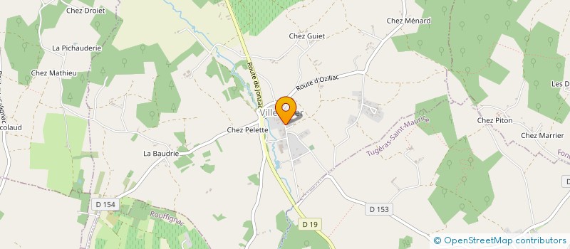 localisation de l'entreprise COMMUNE DE VILLEXAVIER  VILLEXAVIER