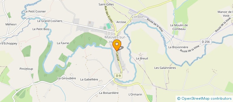 localisation de l'entreprise COMMUNE DE VILLIERS SOUS MORTAGNE  VILLIERS-SOUS-MORTAGNE