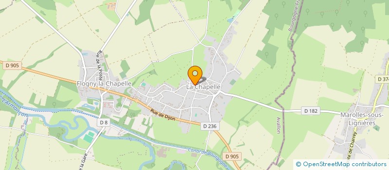 localisation de l'entreprise COMMUNE DE VILLIERS VINEUX  VILLIERS-VINEUX