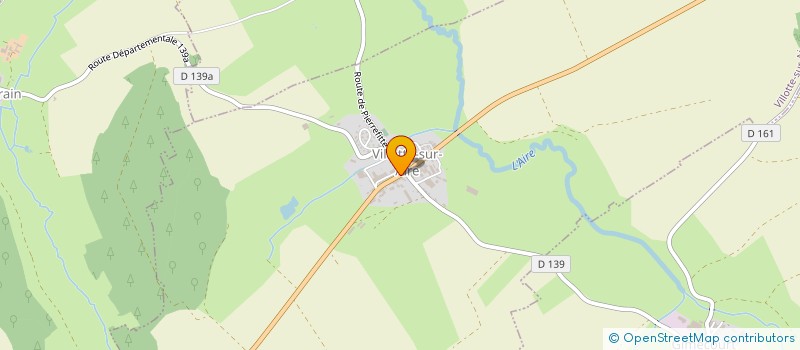 localisation de l'entreprise COMMUNE DE VILLOTTE SUR AIRE à VILLOTTE-SUR-AIRE