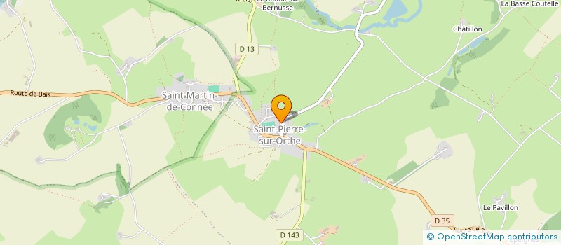 localisation de l'entreprise COMMUNE DE VIMARTIN-SUR-ORTHE à VIMARTIN-SUR-ORTHE