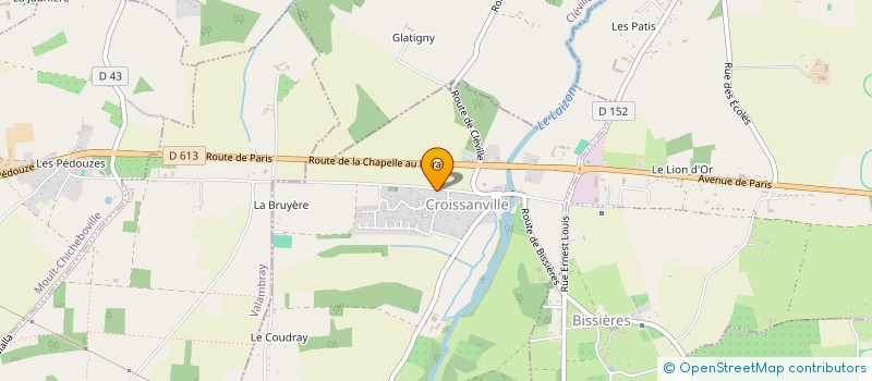 localisation de l'entreprise COMMUNE DE VIMONT  VIMONT