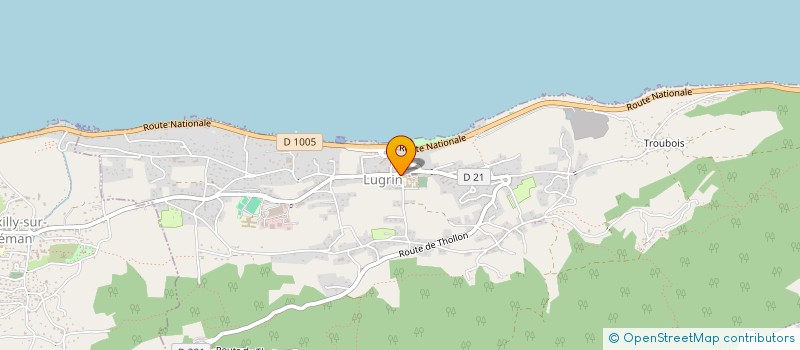 localisation de l'entreprise COMMUNE DE VINZIER  VINZIER