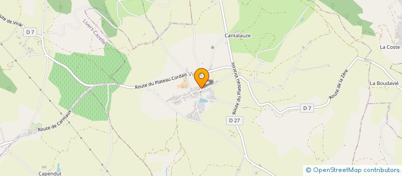 localisation de l'entreprise COMMUNE DE VIRAC  VIRAC