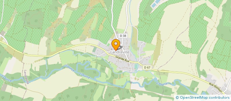 localisation de l'entreprise COMMUNE DE VIVIER SUR ARTAUT  VIVIERS-SUR-ARTAUT