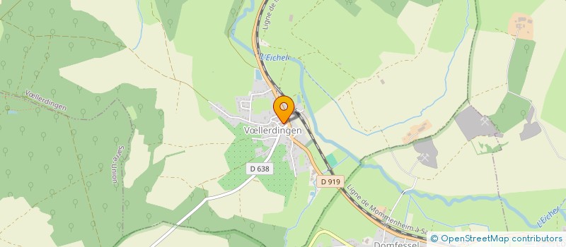 localisation de l'entreprise COMMUNE DE VOELLERDINGEN  VLLERDINGEN