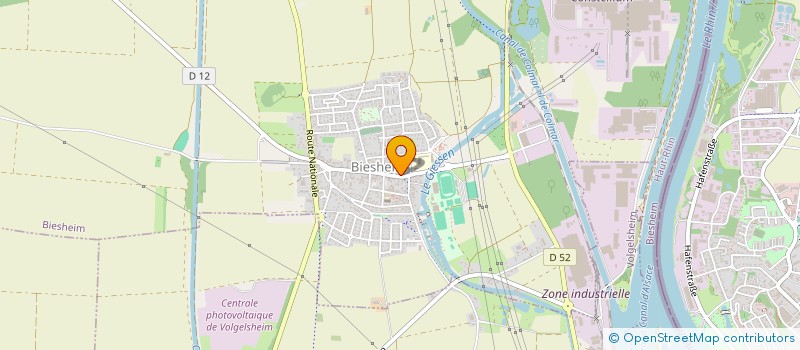 localisation de l'entreprise COMMUNE DE VOGELGRUN  VOGELGRUN