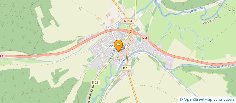 localisation de l'entreprise COMMUNE DE VOID VACON à VOID-VACON