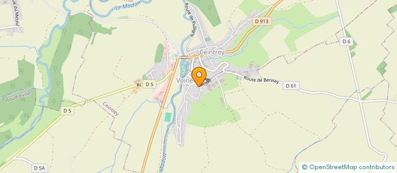 localisation de l'entreprise COMMUNE DE VOINEMONT  VOINEMONT