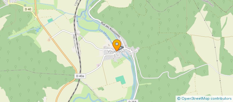 localisation de l'entreprise COMMUNE DE VOUECOURT à VOUECOURT