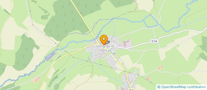 localisation de l'entreprise COMMUNE DE VOUGECOURT  VOUGECOURT