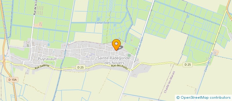 localisation de l'entreprise COMMUNE DE VOUILLE-LES-MARAIS  VOUILLE-LES-MARAIS