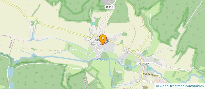 localisation de l'entreprise COMMUNE DE VOULAINES LES TEMPLIERS  VOULAINES-LES-TEMPLIERS