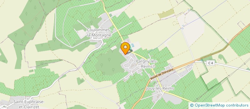 localisation de l'entreprise COMMUNE DE VRIGNY  VRIGNY