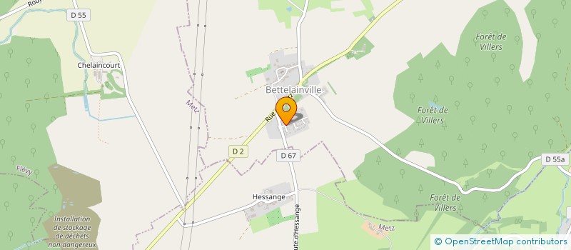 localisation de l'entreprise COMMUNE DE VRY  VRY