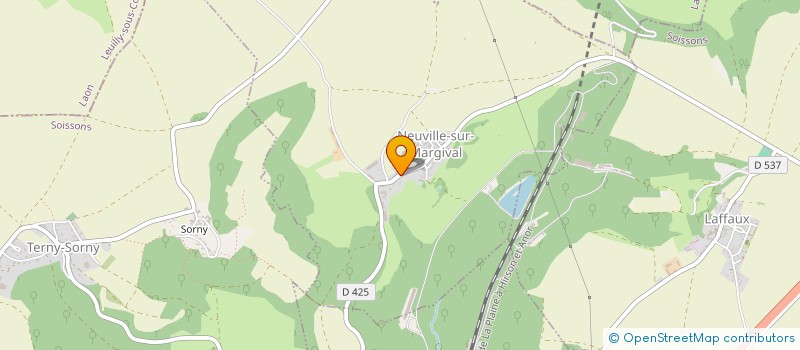 localisation de l'entreprise COMMUNE DE VUILLERY  VUILLERY