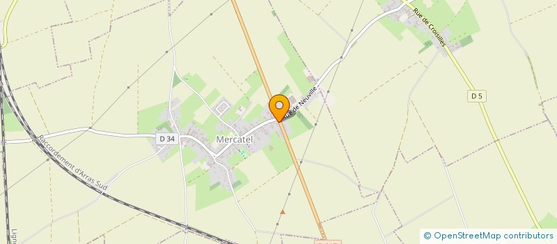 localisation de l'entreprise COMMUNE DE WAILLY  WAILLY