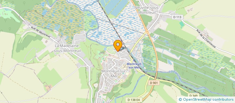 localisation de l'entreprise COMMUNE DE WAILLY-BEAUCAMP  WAILLY-BEAUCAMP