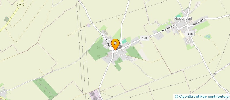 localisation de l'entreprise COMMUNE DE WILLERVAL  WILLERVAL