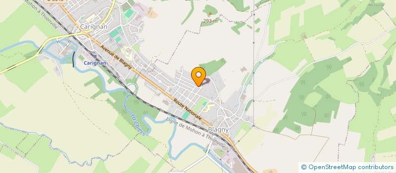 localisation de l'entreprise COMMUNE DE WILLIERS  WILLIERS