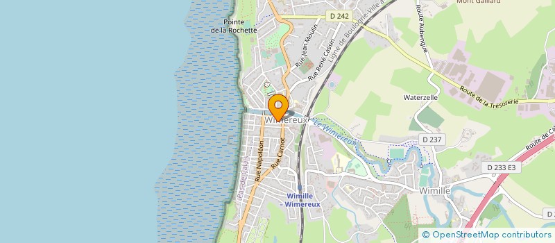 localisation de l'entreprise COMMUNE DE WIMEREUX  WIMEREUX