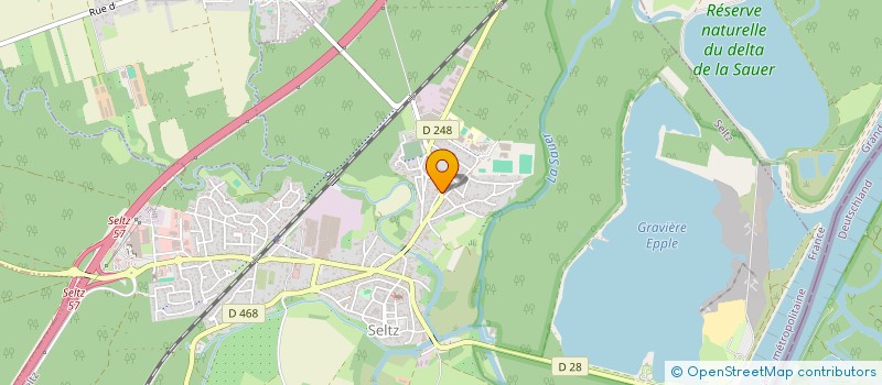 localisation de l'entreprise COMMUNE DE WINTZENBACH  WINTZENBACH