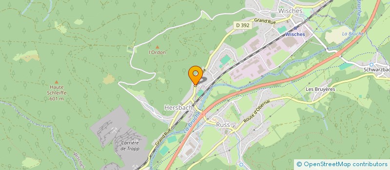 localisation de l'entreprise COMMUNE DE WISCHES  WISCHES