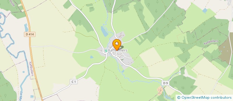localisation de l'entreprise COMMUNE DE XAFFEVILLERS  XAFFEVILLERS
