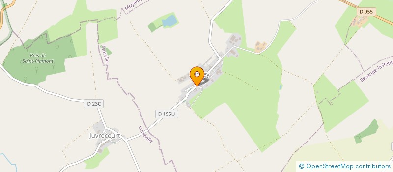 localisation de l'entreprise COMMUNE DE XANREY  XANREY