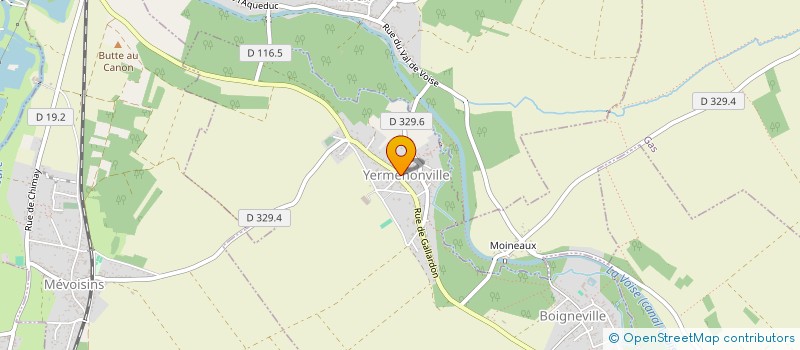 localisation de l'entreprise COMMUNE DE YERMENONVILLE à YERMENONVILLE