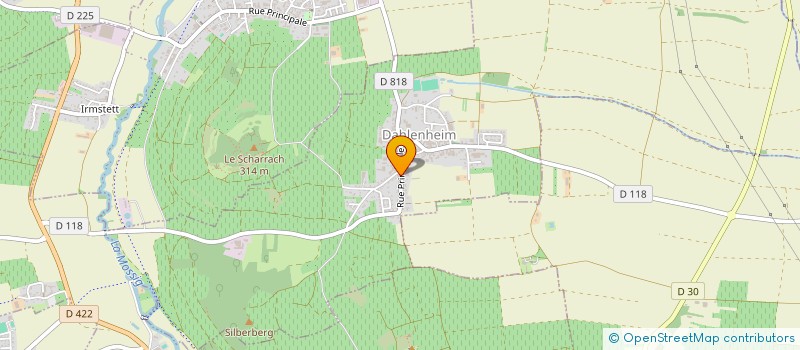 localisation de l'entreprise COMMUNE DE ZEHNACKER  ZEHNACKER