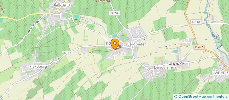 localisation de l'entreprise COMMUNE DE ZEINHEIM  ZEINHEIM