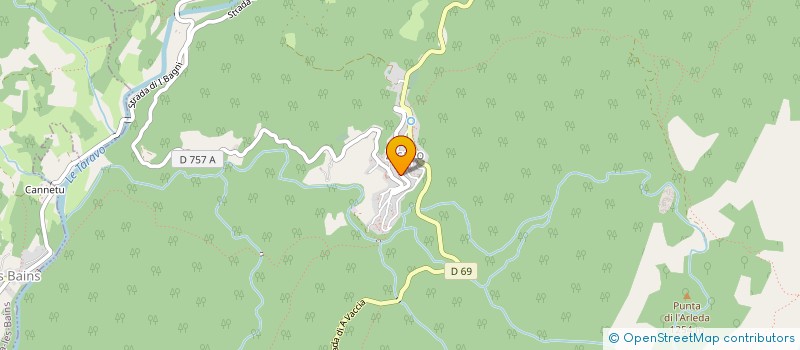 localisation de l'entreprise COMMUNE DE ZICAVO  ZICAVO