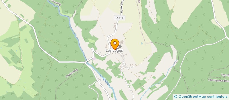 localisation de l'entreprise COMMUNE DES LOGES à LES LOGES