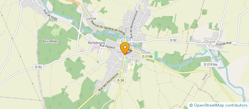 localisation de l'entreprise COMMUNE DIANT  DIANT