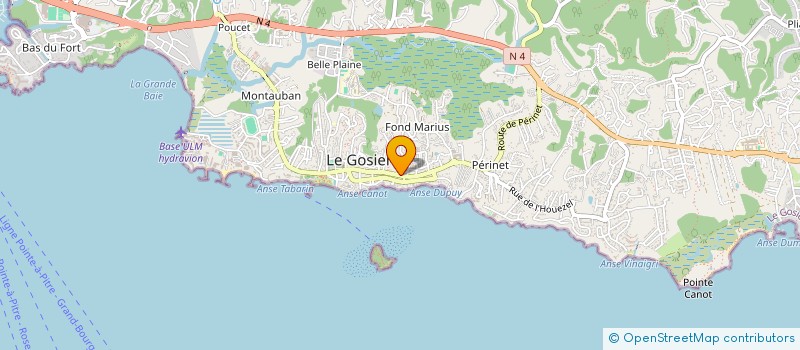localisation de l'entreprise COMMUNE DU GOSIER à LE GOSIER