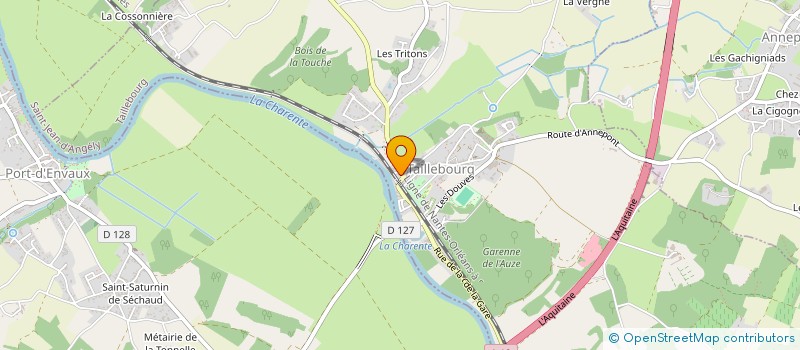 localisation de l'entreprise COMMUNE DU MUNG  LE MUNG