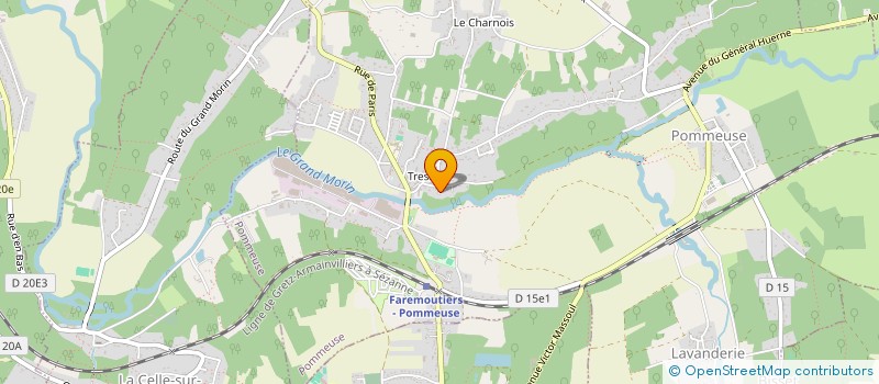 localisation de l'entreprise COMMUNE HAUTEFEUILLE  HAUTEFEUILLE