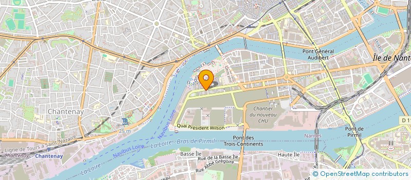 localisation de l'entreprise COMMUNE-ILE  NANTES