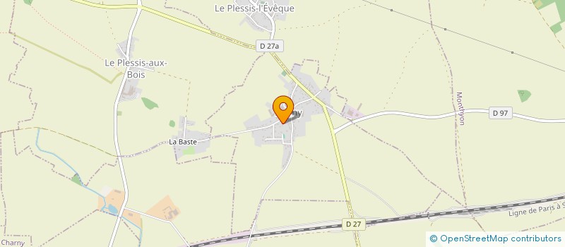 localisation de l'entreprise COMMUNE IVERNY  IVERNY