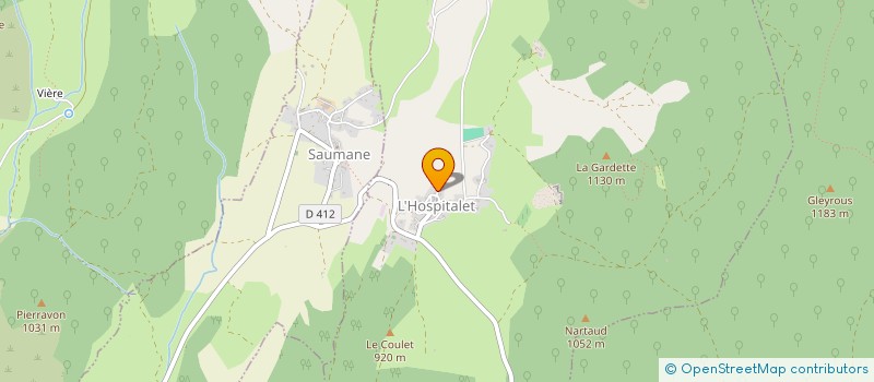 localisation de l'entreprise COMMUNE L HOSPITALET  L'HOSPITALET