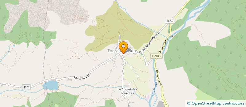 localisation de l'entreprise COMMUNE LA MURE ARGENS  LA MURE-ARGENS