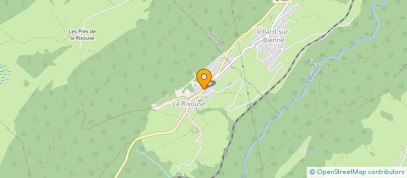 localisation de l'entreprise COMMUNE LA RIXOUSE  LA RIXOUSE