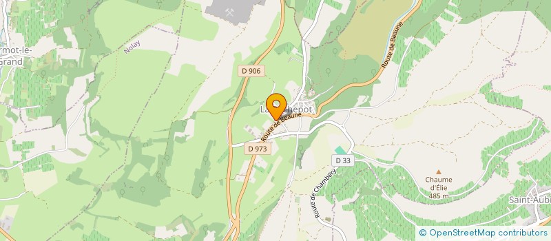 localisation de l'entreprise COMMUNE LA ROCHEPOT  LA ROCHEPOT