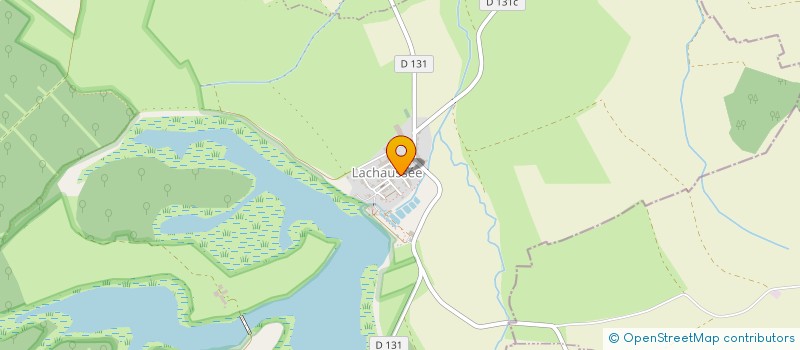 localisation de l'entreprise COMMUNE LACHAUSSEE à LACHAUSSEE